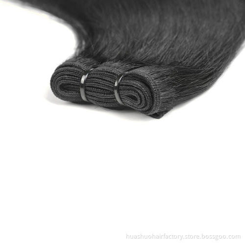12A wholesale bone straight raw Brazilian cuticle aligned hair extension vendors double drawn remy virgin human hair bundles